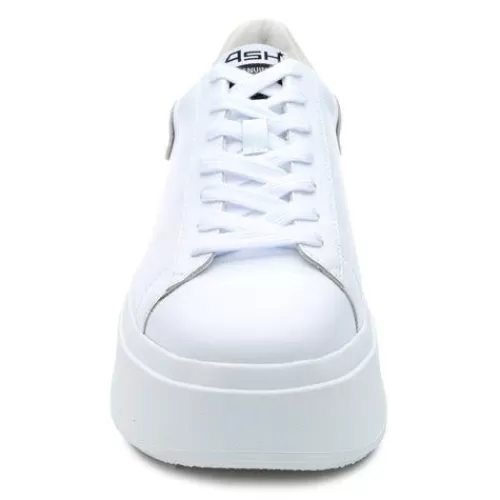 ASH Moby Platform Sneakers | Shoes White/Eggnug Best Sale