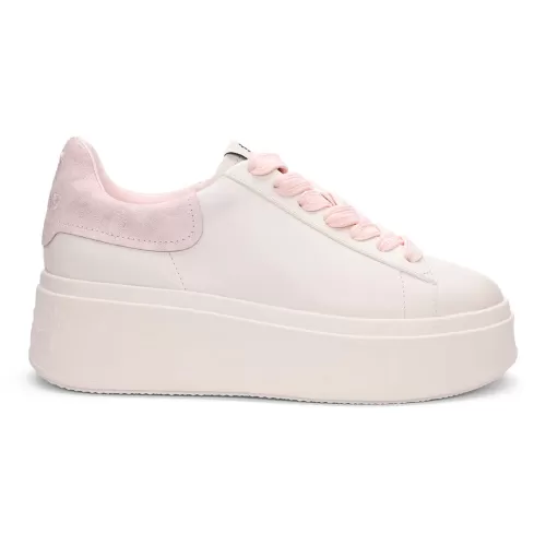 ASH Moby Be Kind Pink Platform Sneaker White/BubbleGum Best