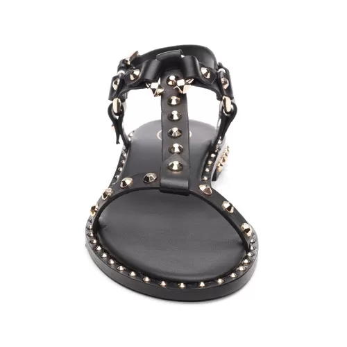 ASH Patsy Studded Flat Sandal Black Best Sale