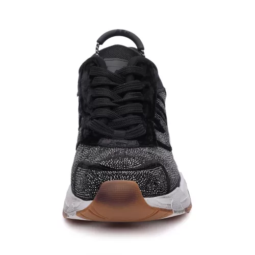 ASH Race Strass Velvet Fion Sneaker Black/Black/Black Hot